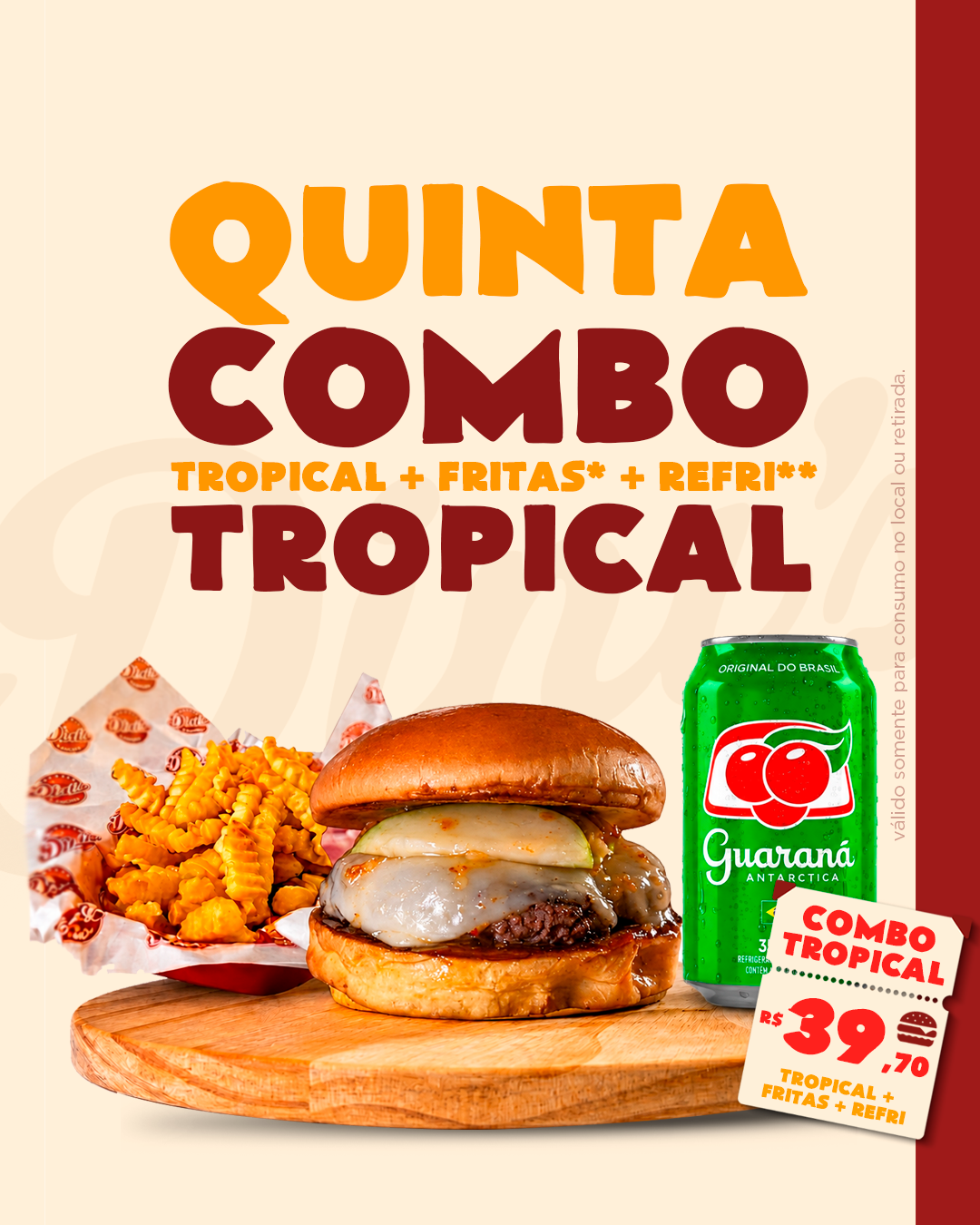 Quinta — Combo Tropical